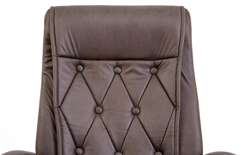 Офісне Крісло Керівника Richman Telavi Ameli Coffee Хром М3 MultiBlock Коричневий Київ - фото 5