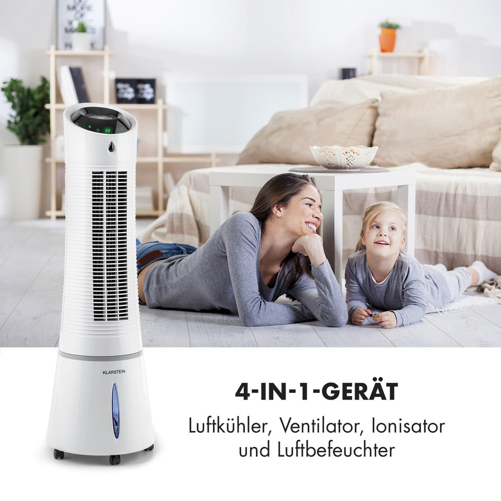 Skyscraper Ice Вентилятор воздухоохладителя 4-в-1 210 м³/ч 30 Вт осцилляционный мобильный пульт дистанционного Ровно - изображение 2