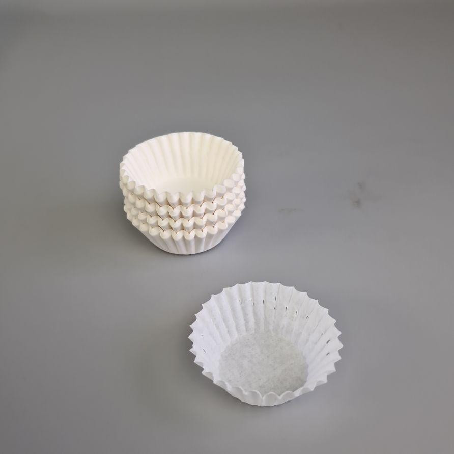 Тартолітка для кексів 4А кругла біла D35 H20 (100 шт.) (1 уп.) Харків - фото 4