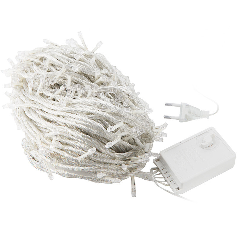 Світлодіодна новорічна гірлянда 200 LED «Водоспад» 2×2 м, теплий білий, 8 режимів Київ - фото 5