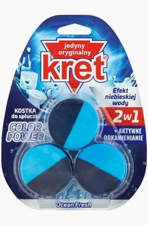 Очищуючі кубики для бачка унітазу Kret Ocean Fresh Львів - фото 1