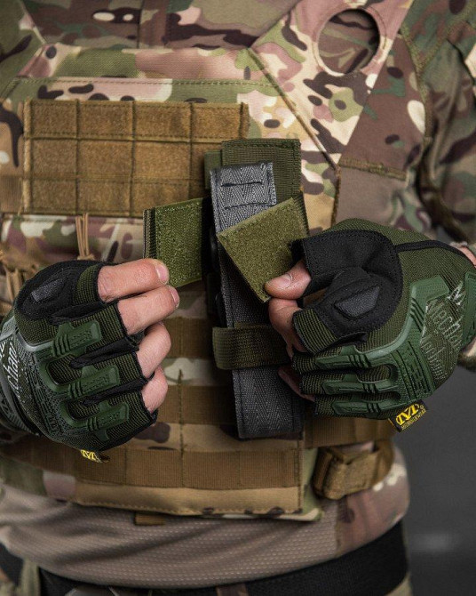 Підсумок відкритий під турнікет із липучкою олива ВТ7098 Одеса - фото 5