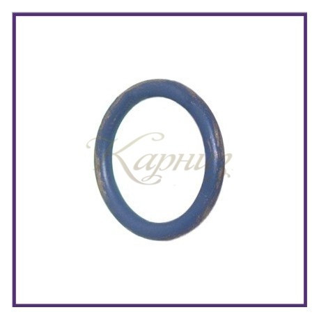 Кільце для карнизу Orvit 16 мм Металеве (25 х 32) х 3,5 мм БЛАКИТЬ ЗОЛОТА (10шт.) Львов - изображение 1