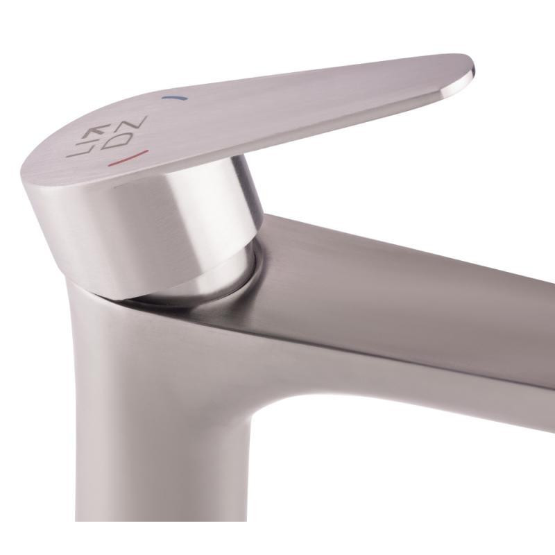 Змішувач для раковини Lidz (NKS) 09 35 001F, нікель (LIDZNKS0935001F) Київ - фото 3