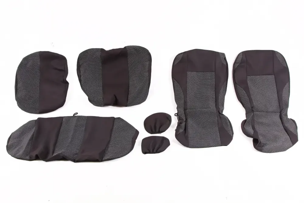 Чехлы на сидушки Авто-Елегант универс. с раздельной зад. спинкой серые Винница - изображение 1