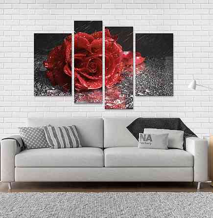 Модульная картина Роза Art-65_4 Киев
