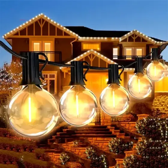 Гирлянда Уличная 7.6 метра/25 G-40 AND HA-90 Коломия