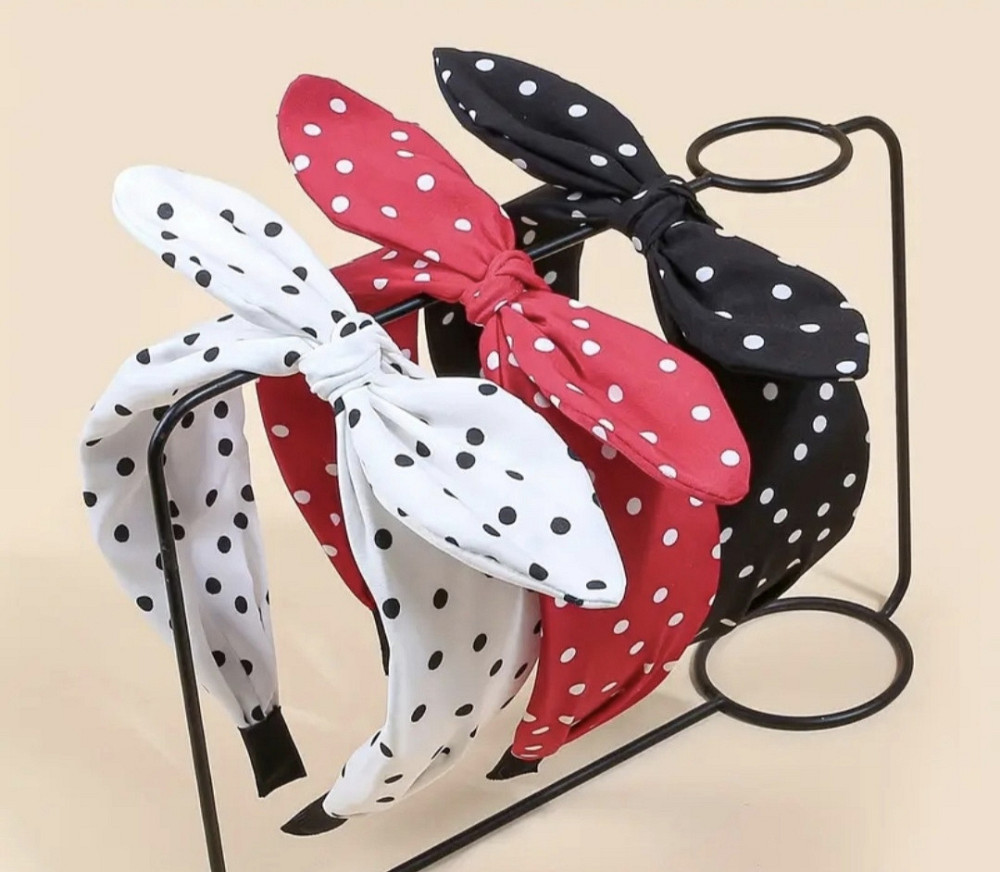 Обруч ободок для волосся з вушками Сміла - фото 1