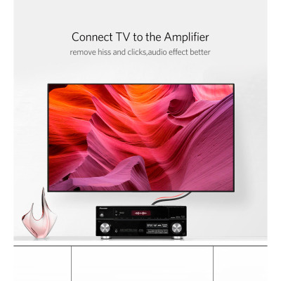 Кабель мультимедийный 2xRCA M to 2xRCA M 3.0m AV104 black Ugreen (10519) Винница - изображение 12