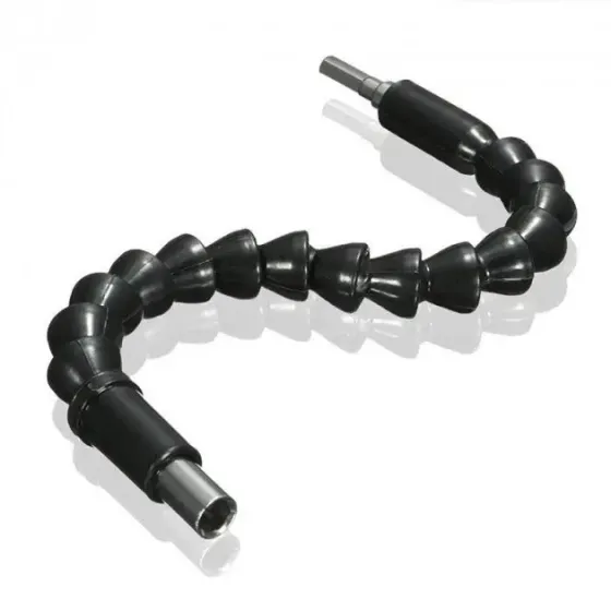 Удлинитель гибкий для отвертки и дрели Snake Bit 30см черный Коломыя