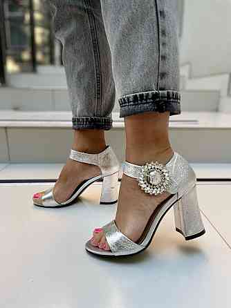 MISSKA Босоніжки жіночі MISSKA D287-V2340 срібні (літо, еко-шкіра) (4452) 35р.37р.39р. Коломия