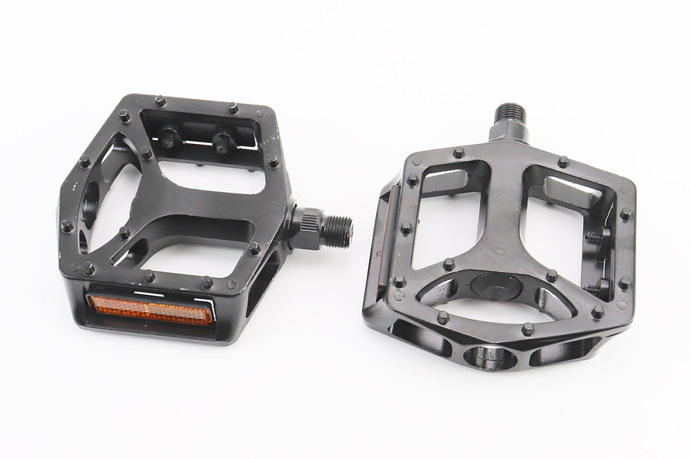 Педалі BMX 9/16" (113x108x26mm) алюмінієві, чорні NWL-316 Київ - фото 1