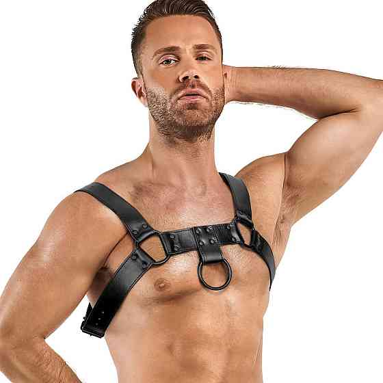 Портупея на плечі Bedroom Fantasies: Bruno Bondage Harness, чорна Sex Aura Київ
