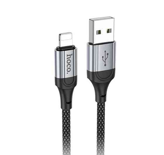 Кабель HOCO X102 для зарядки и передачи данных, черный Киев