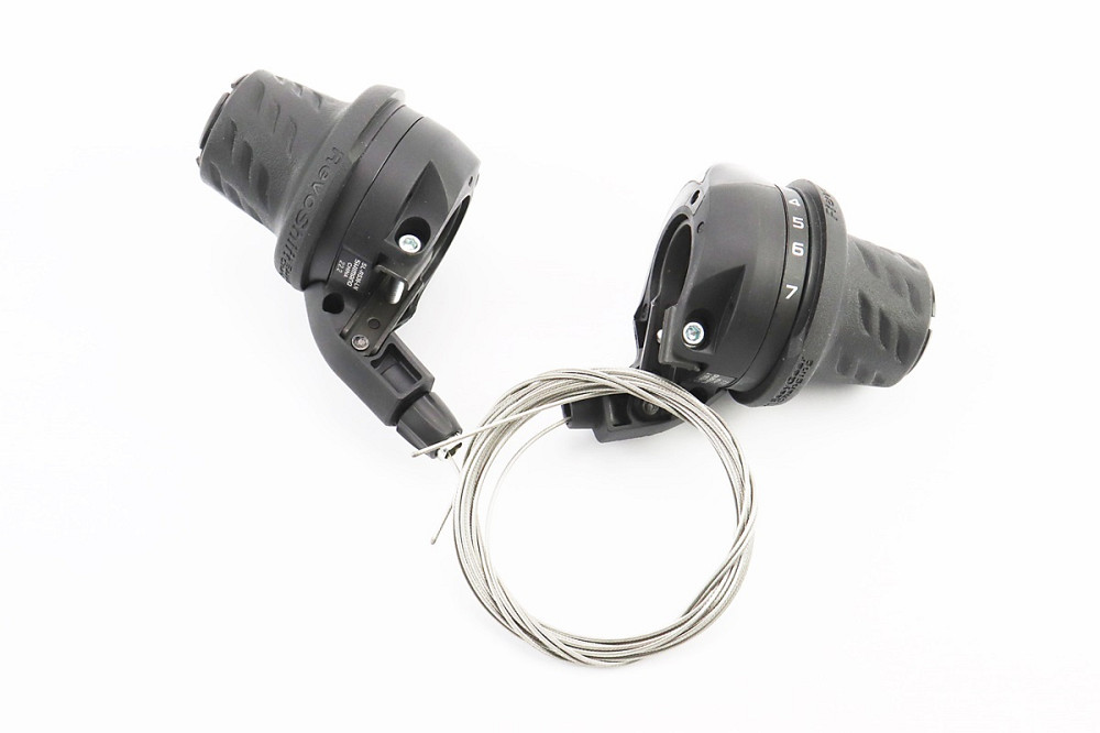 Перемикачі (грипшифт) 3x7 швидкості, чорні SL-RS 36 Київ - фото 2