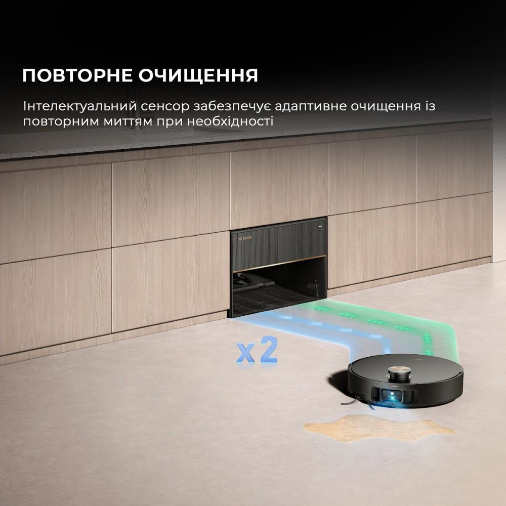 Робот-пилосос Dreame X50 Master (RLX86CE-1) ( Black ) Харків - фото 19