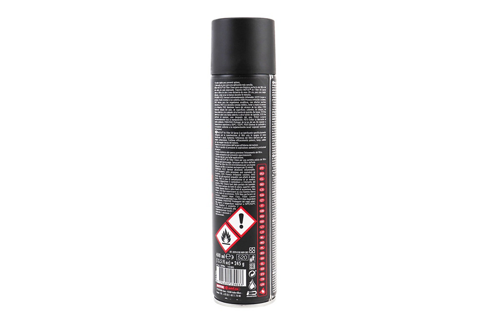 Просочення масляне для повітряних фільтрів "AIR FILTER OIL SPRAY", Аерозоль 400ml Бершадь - фото 2