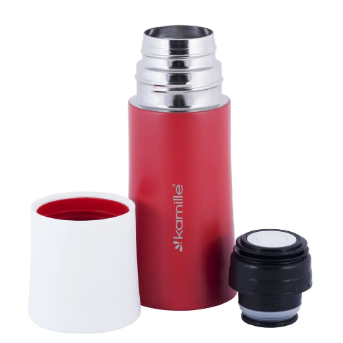 Термос 350мл нержавіюча сталь (мікс) KAMILLE 2021 Житомир