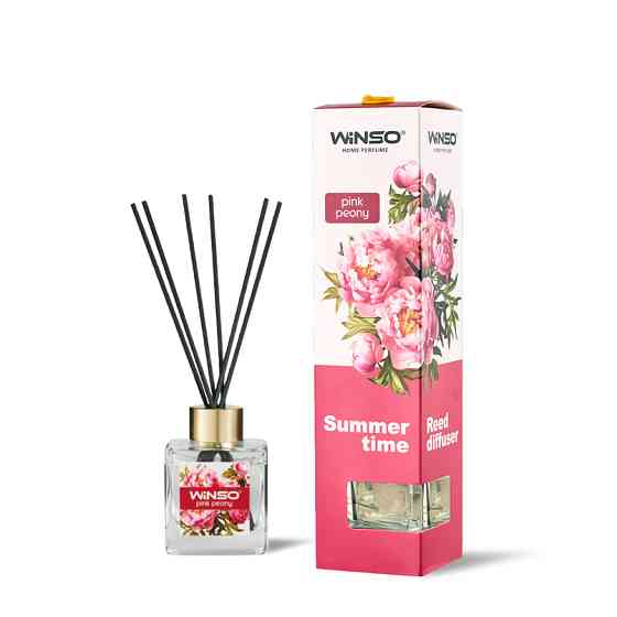 Аромадифузор с палочками Winso Summer Time - Pink Peony 50мл Львов