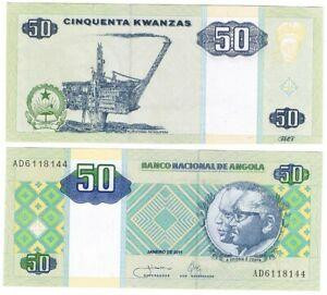 Angola Ангола - 50 Kwanzas 2011 UNC P. 146c Полтава - изображение 1