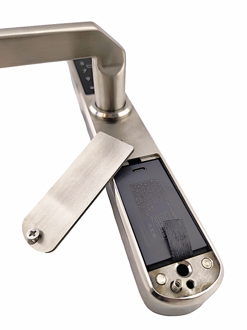 PES Dual сірий дверний розумний замок Київ - фото 7