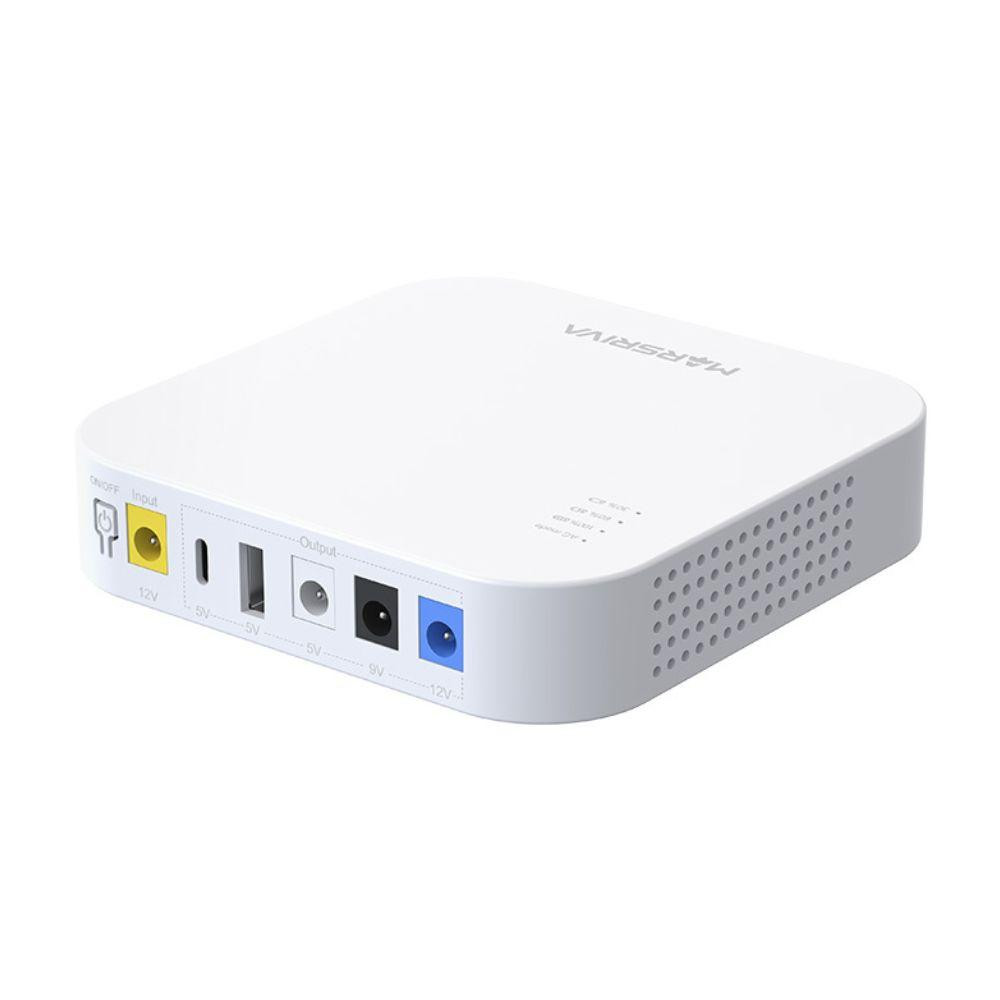 ИБП mini UPS для роутера и модема MARSRIVA KP4 MAX 20000 mAh 18W Output DC 12/9/5V USB-A USB-C Одесса - изображение 1