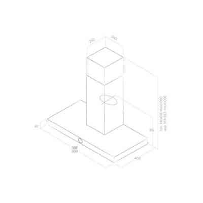 Витяжка кухонна Elica LOL BL/A/90 MOON EDITION Вінниця