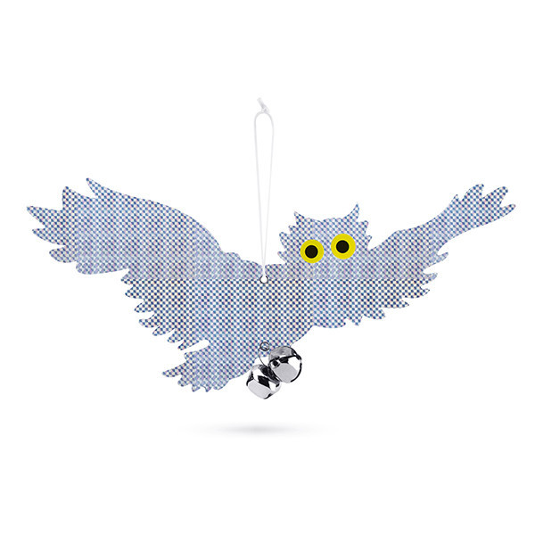 Визуальный отпугиватель птиц сова голографическая с крыльями Днепр - изображение 3