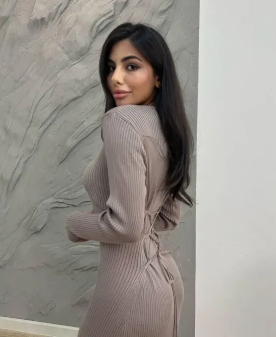 Стильное женское платье длинное рубчик мустанг Мокко, 46/48 Одесса - изображение 2