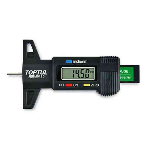 Вимірювач глибини протектора шин електронний 0-25,4 мм TOPTUL JEBM0125 Чернігів