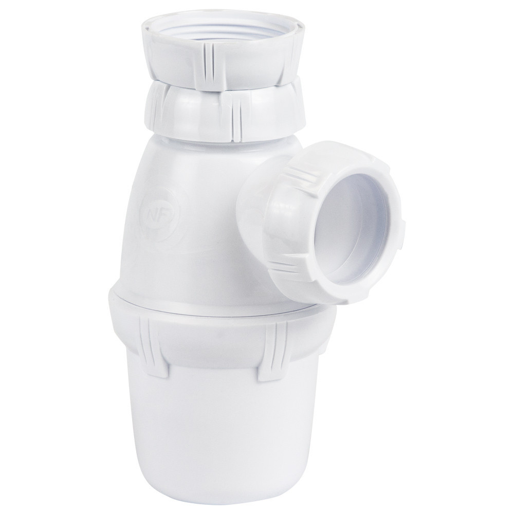 Сифон для раковины с донным клапаном Click-Clack 1¼