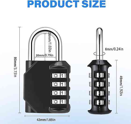Кодовий 4-значний замок Луцк