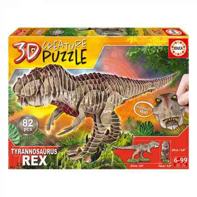 Пазл Educa 3D T-REX 82 елементів (6337222) Вінниця