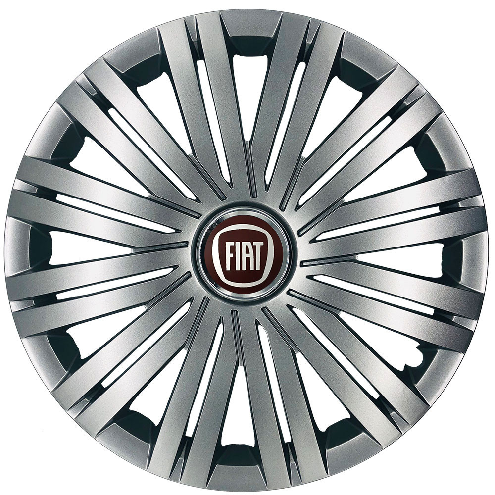 Автомобильные модельные колпаки R17 Fiat 502 4шт, SJS, серебряные Винница - изображение 1