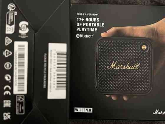 Колонка Marshall Willen II Black and Brass Киев