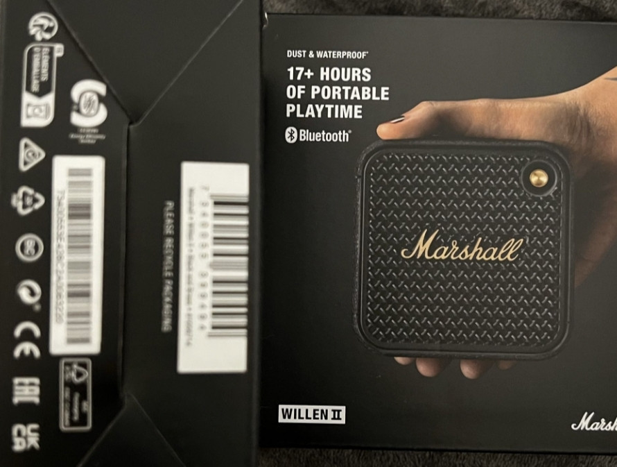 Колонка Marshall Willen II Black and Brass Київ - фото 2