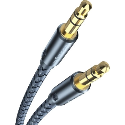 Кабель мультимедийный 3.5mm M to 3.5mm M 3.0m gray Essager (EYP35-DYC0G) Винница - изображение 2