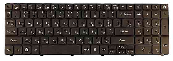 Клавиатура для ноутбука Acer Packard Bell (TM81) Black, (No Frame), RU Вінниця