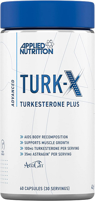 Екстракт туркестанської аюги Applied Nutrition Turk-X Turkesterone Plus 60 капсул Луцьк - фото 1