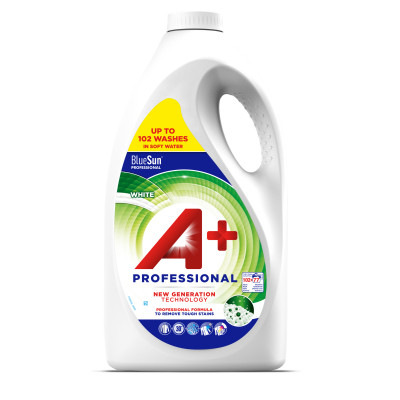 Гель для прання A+ Professional White 4.62 л (8435495841012) Вінниця - фото 1