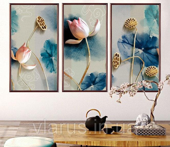 Вінілова наклейка на стіну Квіти Київ - фото 4