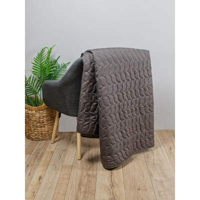 Покривало Home Line стьобане (шоколадний) 210х240 (178207) Вінниця - фото 2