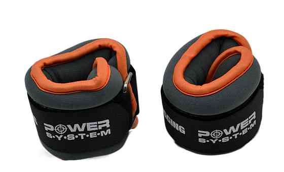 Обважнювачі-манжети для ніг та рук Power System PS-4073 Ankle Weights (2шт.*2 kg) (пара) Кам'янське