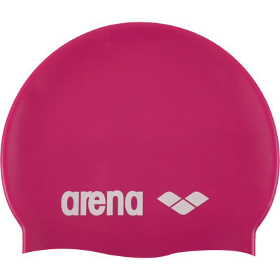 Шапка для плавания Arena Classic Silicone 91662-091 фуксія, білий Уні OSFM (3468333887458) Винница - изображение 1