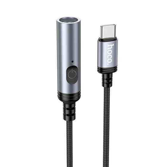 Запальничка портативна Hoco UA30 Type-C, сіра Винница