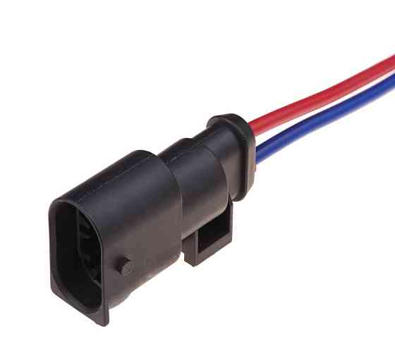 Разъем коннектор с проводом, 2-кон., Много марок Киев