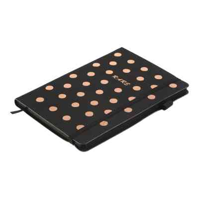 Книга записна Buromax RELAX А5 96 аркушів, чистий (чорн. бум.) золотий (BM.295422-23) Вінниця