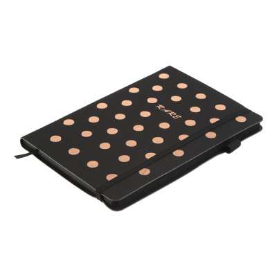 Книга записна Buromax RELAX А5 96 аркушів, чистий (чорн. бум.) золотий (BM.295422-23) Вінниця - фото 3