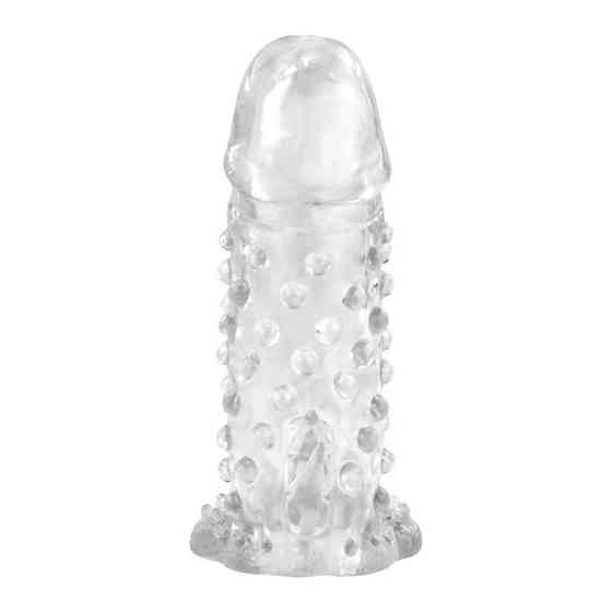 Насадка на член - Brave Man Penis Sleeve Clear Sex Aura Київ