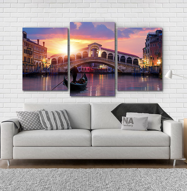 Модульная картина Венеция Art-193_3 Киев - изображение 2